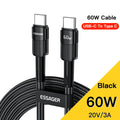 Cabo 100w Essager 7A para carregamento rápido.